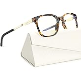 ANYLUV Blue Light Glasses for Men, Lightweight Computer Gaming Glasses, Stylish Anti Eyestrain Blue Light Blocking Men