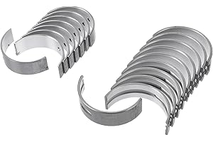 ACROPIX Main Bearing and Connecting Rod Bearing Kit No.1170122024/1304122024 for Toyota Corolla 1998-2008 Engine Crankshaft R