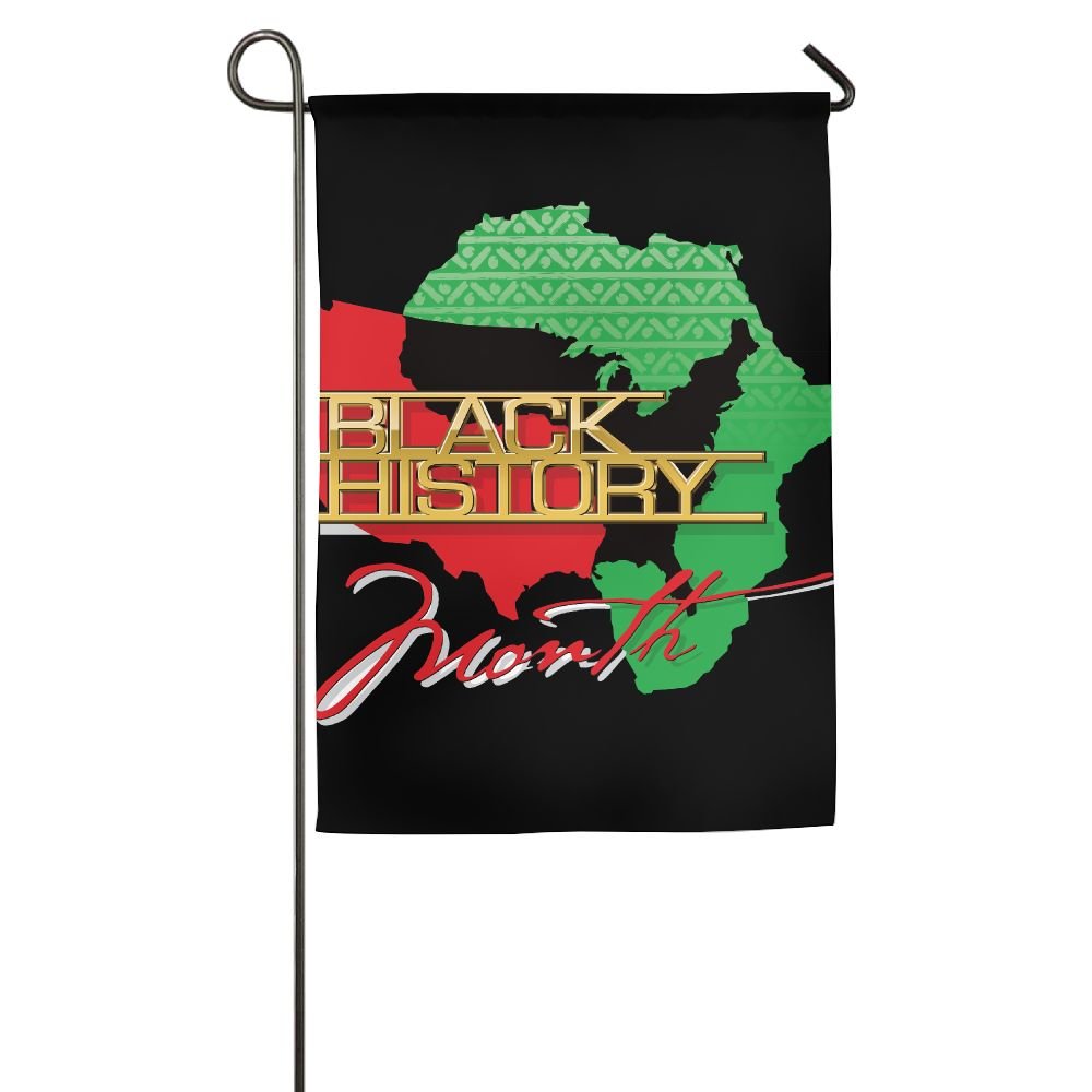 Black History African American Garden Flag