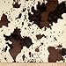 Shannon Minky Luxe Cuddle Pony Ivory/Brown, Fabric by the Yard