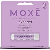 MOXĒ Lavender Essential Oil Nasal Inhaler Stick, for Daily Relaxation, 1PK | Pure essential oil blend Naturally Calming, Before Sleep Routine, Uplifts Mood, Therapeutic No-Mess, Portable Aromatherapy