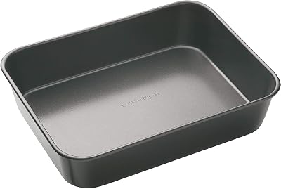 MasterClass Large Roasting Tin Deep Non Stick Carbon Grey 39 x 28 x 7 cm