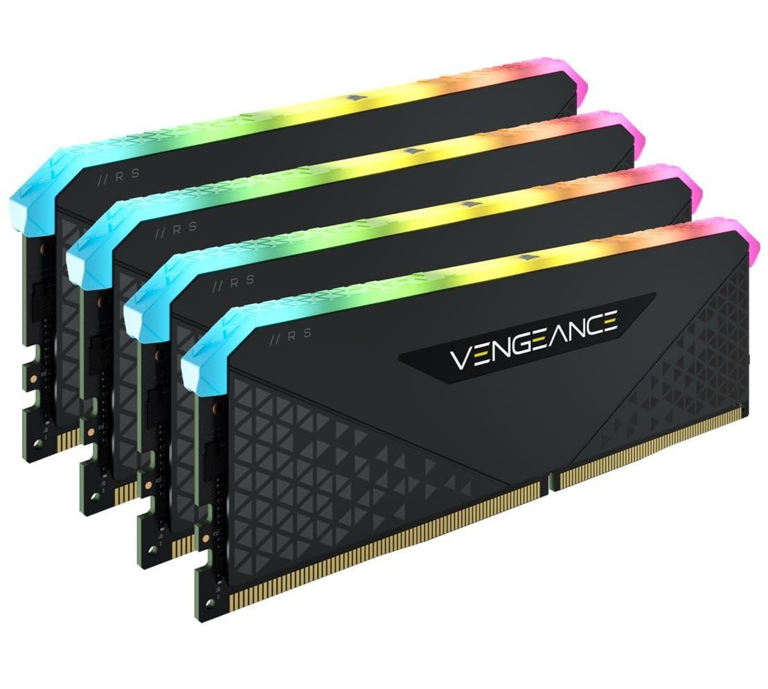 CORSAIR Vengeance RGB RS 64GB (4x16GB) DDR4 3200