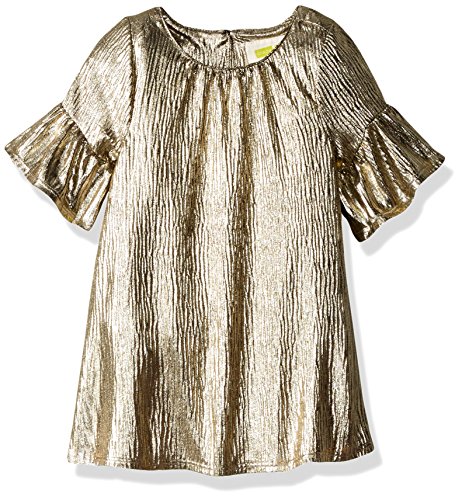 Crazy 8 Toddler Girls Metallic Crinkle Dress Metallic Gold 3t | Desertcart  Gambia