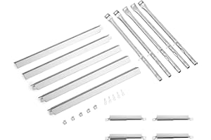 CHARBROFIRE 463448021 Performance Grill Replacement Parts for Charbroil Grill Parts 5 Burner G327-2100-W1 Heat Tent G325-0002-W1 Char-Broil 463449021 463459021 463450022 463458021 463455021 G429-5102-W1