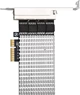 Gathukila 4 Port 2.5Gbps Gigabit Ethernet Network Card PCI-e Adapter RTL8125BG view 2