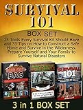 Survival 101 Box Set: 25 Tools Every Survival Kit Should Have and 33 Tips on How to Construct a Safe Home and Survive in the Wilderness. Prepare Yourself ... out bag essentials, survival safe house)