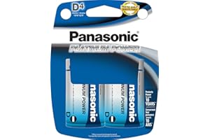 Panasonic Energy Corporation LR20XP/4B Platinum Power "D Size" Alkaline Batteries, 4 Pack