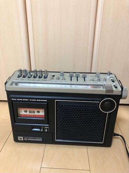 Amazon 昭和レトロ Pioneer パイオニア ラジカセ Rk 8 ノーブランド品 ラジカセ Cdラジオ