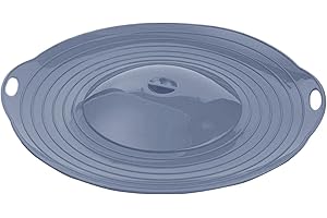 Spill Stopper Lid Cover,Anti Spill Stopper - Silicone Pot Lids - for Overflow Prevention, Kitchen, Cooking, Pan, Stewing, Ste