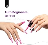 Beetles Neon Gel Polish Set 6 Colors 7.5ml Soak Off UV Glitter Swirl Spring view 5
