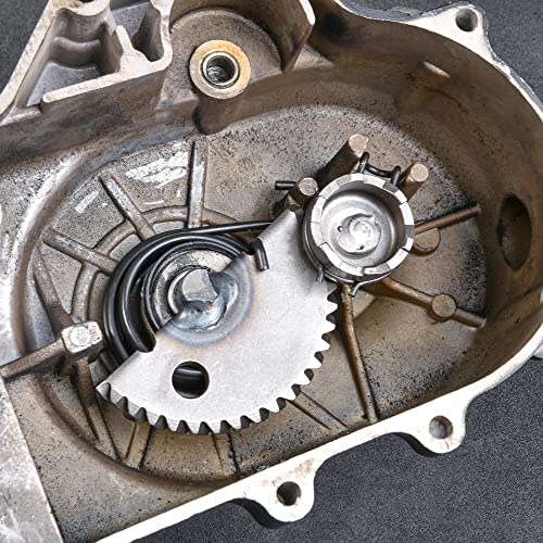 Start Gear + Start Clutch + Kick Pedal Kit Replacement for GY6 49cc