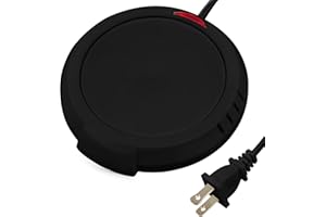 Large Candle Warmer Plate Safely Releases Scents Without a Flame - Used as Candle Jar Warmer, Coffee Warmer, Mug Warmer, Cup 