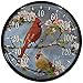 Chaney Instruments AcuRite 01597 12.5-Inch Wall Thermometer, Cardinals