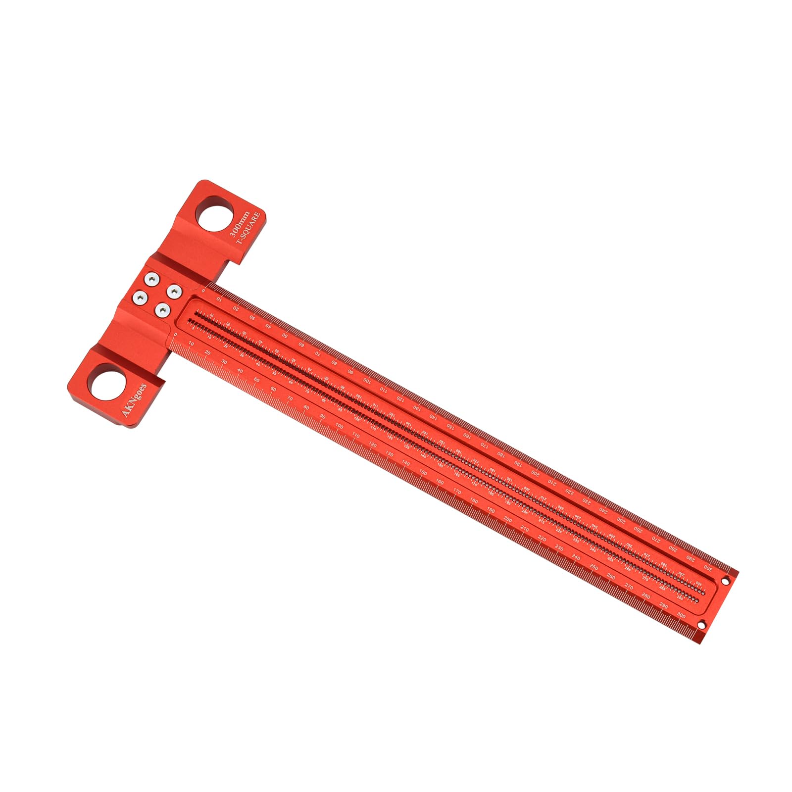 39 In Precision Ruler Square T-Shaped Woodworking Scriber Measuring Tool , Aluminum Alloy Architect Ruler - View #9