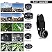 Flykul HD Phone Camera Lens Kit, Universal 5 In 1 Camera Phone Lens Phone Lens Kit - Fisheye Lens, 2 in 1 Macro Lens & Wide Angle, CPL Lens, Telephoto Lens, Universal Clip Lens Kit for Smart Phone