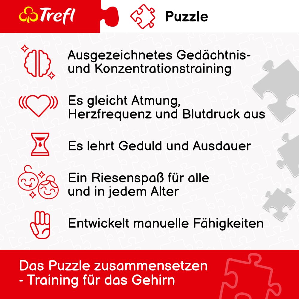 Trefl – Axolotl – 500-teiliges Puzzle – DIY-Puzzle, kreative Unterhaltung, für Erwachsene und Kinder ab 10 Jahren 3