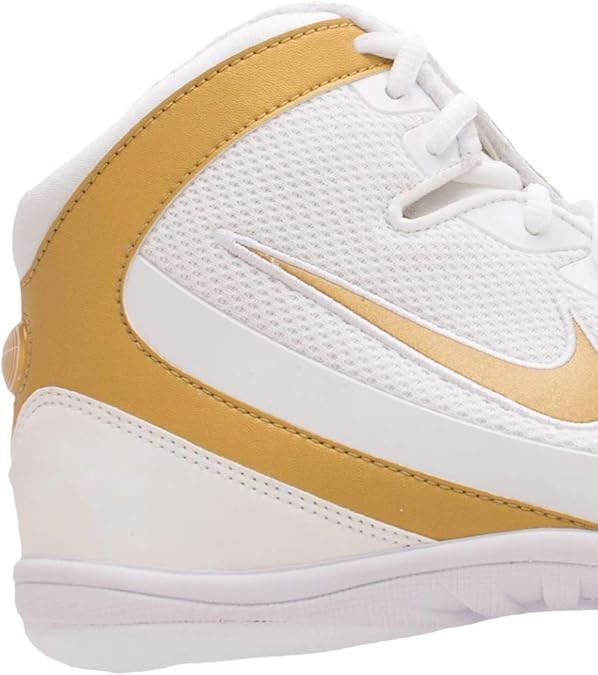 nike freek white gold