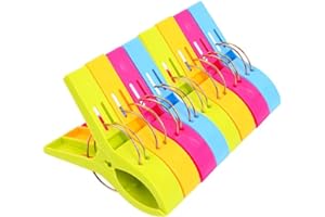 Danmu Beach Towel Clips,Beach Clips,Cruise Essentials,Towel Clips for Beach Chairs Cruise, Heavy Duty Clothes Pins-Keep Your Towel from Blowing Away, Beach Accessories for Vacation Must Haves