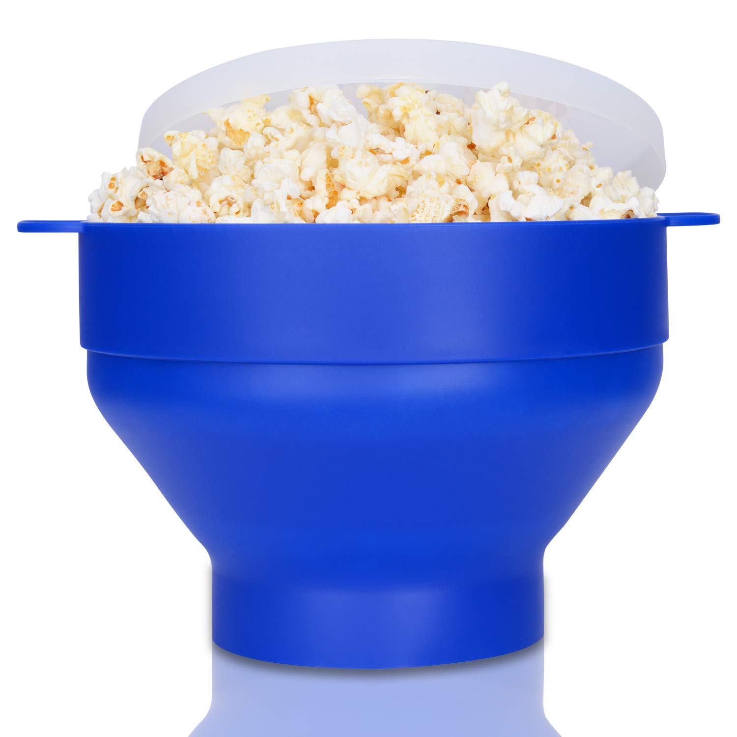 PrettyCare Microwave Popcorn Makers (5 Colors Available with Lid and