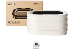 PETKIT Refill Ring for PURABOT ULTRA Self-Cleaning Cat Litter Box, Replacement Trash Bag