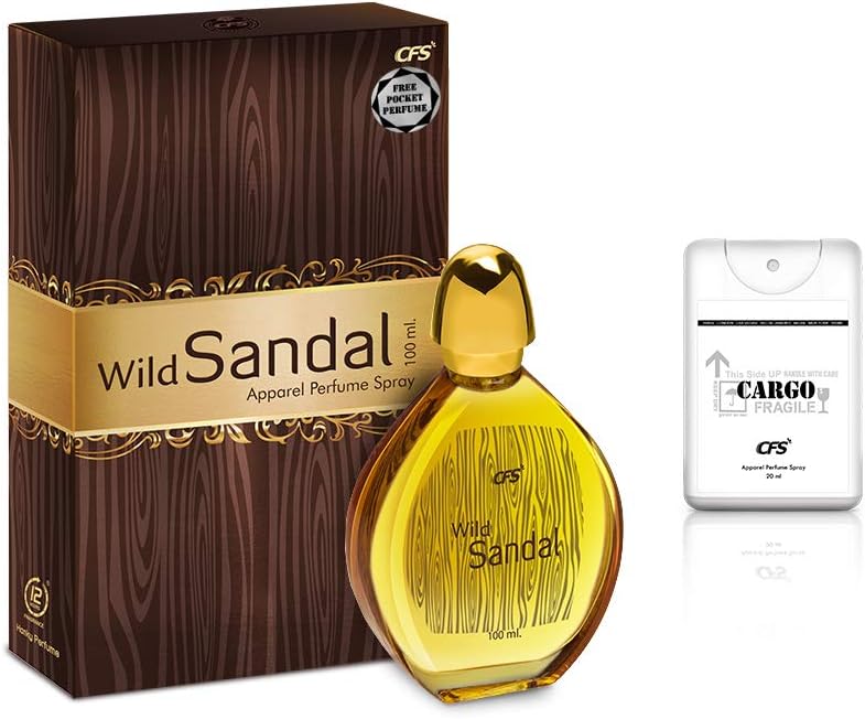 Wild Sandal Perfume 100ml with Free Pocket Perfume worth Rs.75