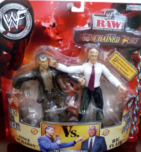 フィギュア wwf vince mcmahon vs ric flair WWE Wrestling Unchained Fury Vince McMahon vs. Ric Flair