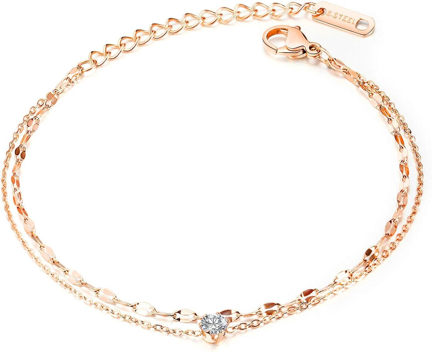 Schne Damen Armband Rosegold Fotos