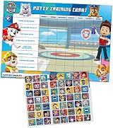 Paper Projects Paw Patrol Potty Toilet Training Reward Chart Stickers Ages 3+ view 2