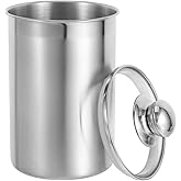 DOITOOL Stainless Steel Canister 59 Oz Coffee Beans Storage Tank, Tea And Grains Storage Container Sealed Cans Metal Canister with Lid for Home Kitchen Organization