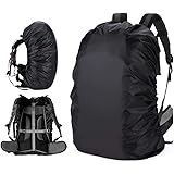 GuangTouL Waterproof Backpack Rain Cover (15-80L) Upgraded Triple Waterproofing with Adjustable Anti Slip Buckle Strap,Wear-R