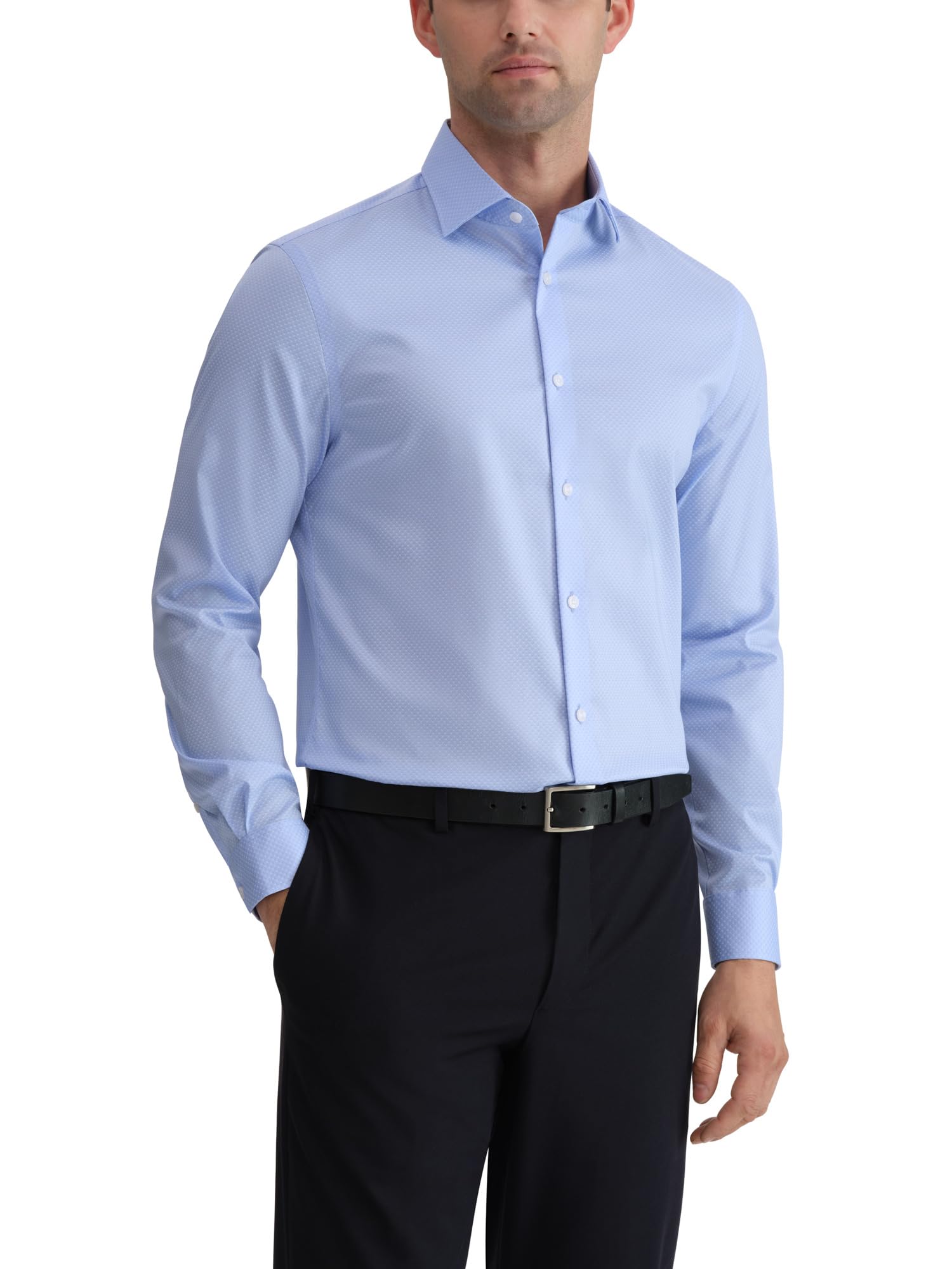 Michael Kors Men’s Dress Shirt Ultra Wrinkle Free Stretch Slim Fit