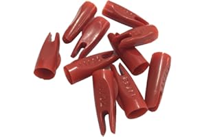 JIEXI HWYP Plastic Arrow Nocks for 11/32" Compound Bow Arrows Pack of 50