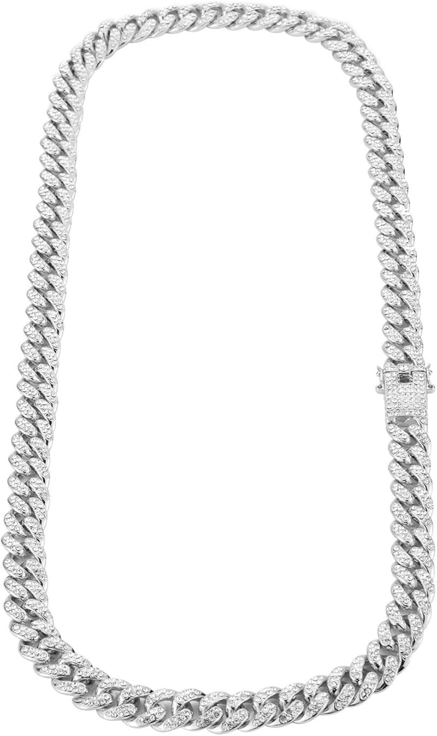 Collana Con Nome Ciondolo Guadalupe Placcato Oro 14k 5mm - Per