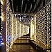ZSTBT DM-300LW/1 300LED 9.84ft9.84ft/3m3m Window Curtain Lights for Party Wedding Home Patio Lawn Garden (Warm White)