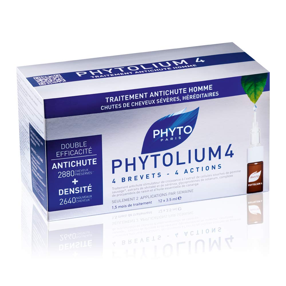 PHYTO Phytolium 4 Botanical Densifying Scalp Treatment, 12 flasks