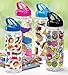 iscream 'Pastel S'mores' Flip-Top, BPA Free, 21.9 oz Water Bottle