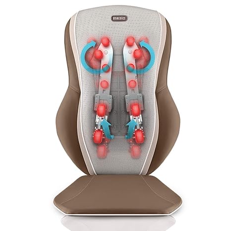 Homedics Mcs 610h Triple Shiatsu Massage Cushion With Heat Amazon