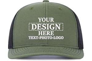 Custom Cap with Photo Text Logo Personalized Baseball Cap for Men Women Custom Trucker Hat Funny Gifts for Family dad hat
