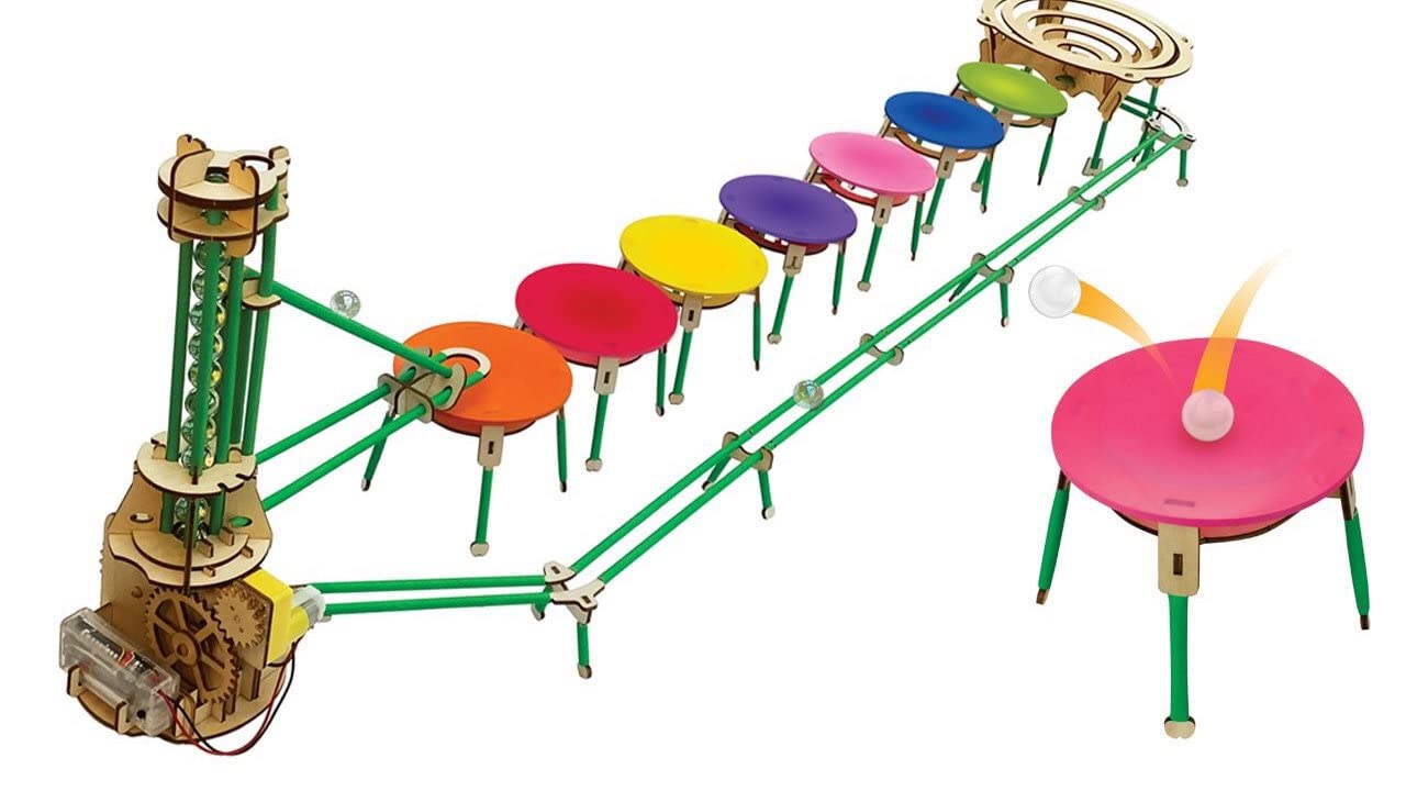 Cheatwell Games Engenius Contraptions Bounce Marble Run