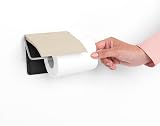 Brabantia ReNew Toilet Roll Holder Wall Mounted Corrosion Resistant Beige view 4