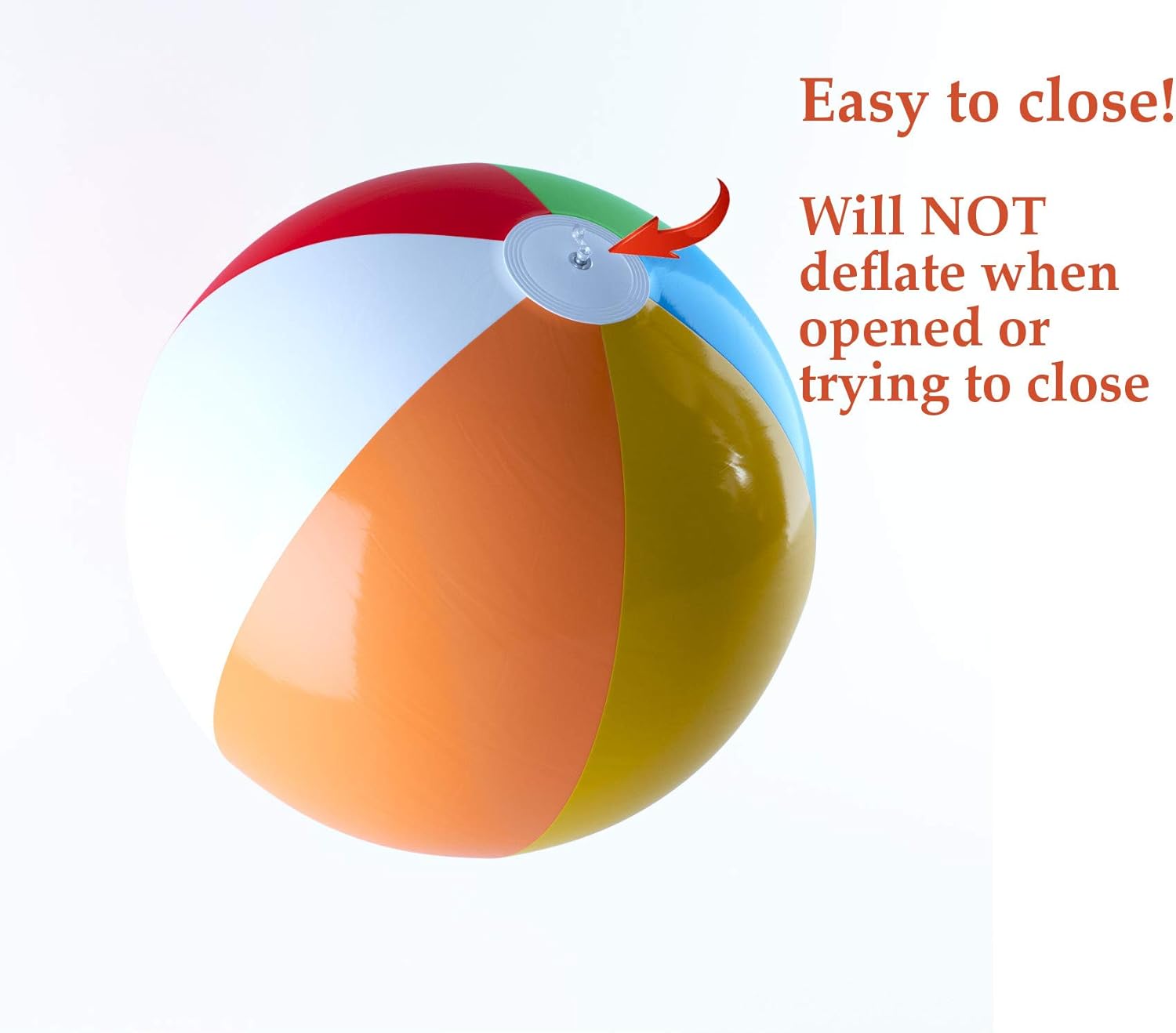Inflatable Beach Balls 5 inch for The Pool, Beach, Summer Parties, Gifts and Decorations (25 Balls): Sports & Outdoors