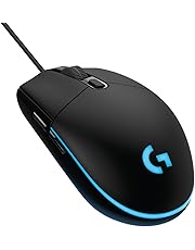 Logitech G203 Mouse da Gioco, Cablato con Sensore Ottico, 8.000 Dpi, Nero