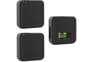 JCMOYUTY Case for RODE Wireless Pro Lav Mic Silicone Protective Cover (3PCS Black)