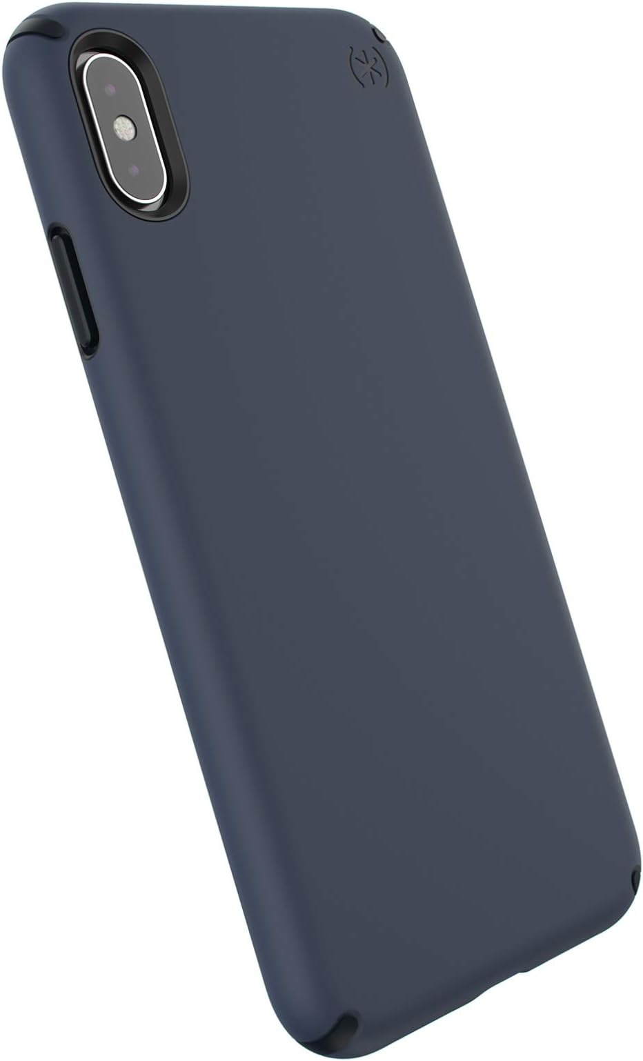 Speck iPhone XS Max Case, Protective Thin Slim Soft Touch Finish Grip Anti Scratch Presidio Pro Cover Case - Blue