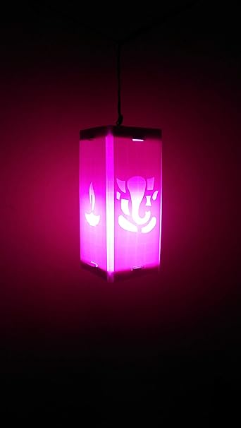 Buy Diwali Hanging Swastik Ganesh Diya For Decoration Fabric