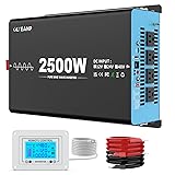 OLTEANP 2024 New 48V 2500 Watts Pure Sine Wave