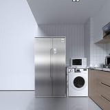 TOTIO 16x118 Inch Self-Adhesive Silver Wallpaper, Waterproof & Oil Proof view 4