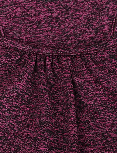 Faddare Women Sleeveless Activewear Tops Racerback Scoop Neck Loose Fitting Tank Tops for Sport Yoga Workout,Pink XXL - Thumbnail 3