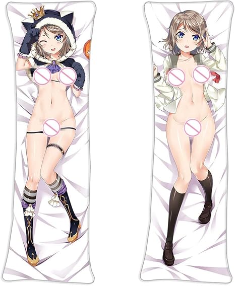 Amazon ラブライブ サンシャイン 渡辺曜 わたなべ よう ようちゃん 抱き枕カバー 2wayトリコット アニメ 18禁 150cmx50cm 59inx19 6in 等身大 添い寝 H だきまくら 両面プリント エロ えグッズ アニメ 萌えグッズ 通販